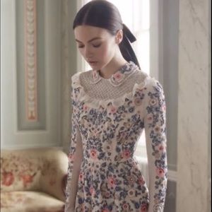 Needle & Thread Whisper Long Sleeve Dress NWT